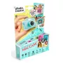 Fotoaparát na okamžité fotografie Canal Toys Photo Creator CLK 058 — tyrkysová, MicroSD, 0,96