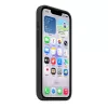 Silikónové puzdro s MagSafe pre Apple iPhone 17e — čierna, silikón a mikrovlákno, 6,1
