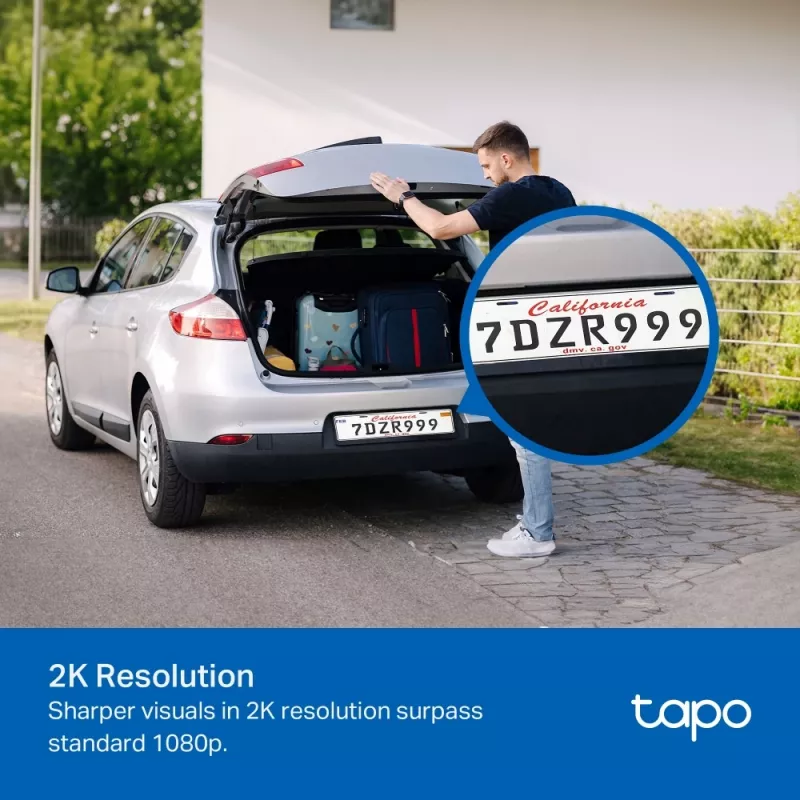 TP-Link Tapo TC41 V2 guľová IP bezpečnostná kamera interiér & exteriér 2304 x 1296 pixelov strop/stena/stĺp