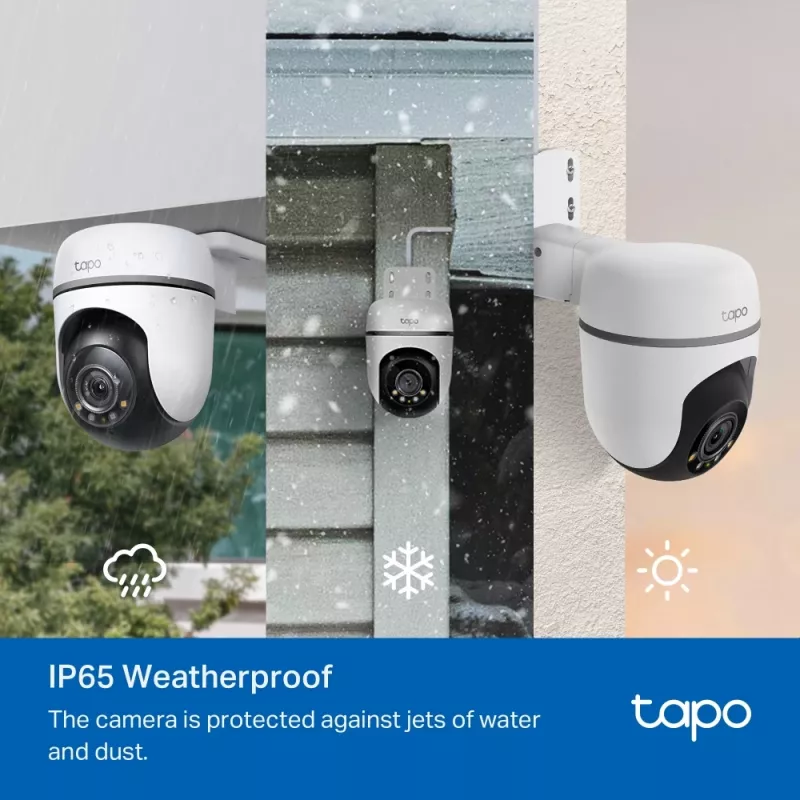 TP-Link Tapo TC41 V2 guľová IP bezpečnostná kamera interiér & exteriér 2304 x 1296 pixelov strop/stena/stĺp