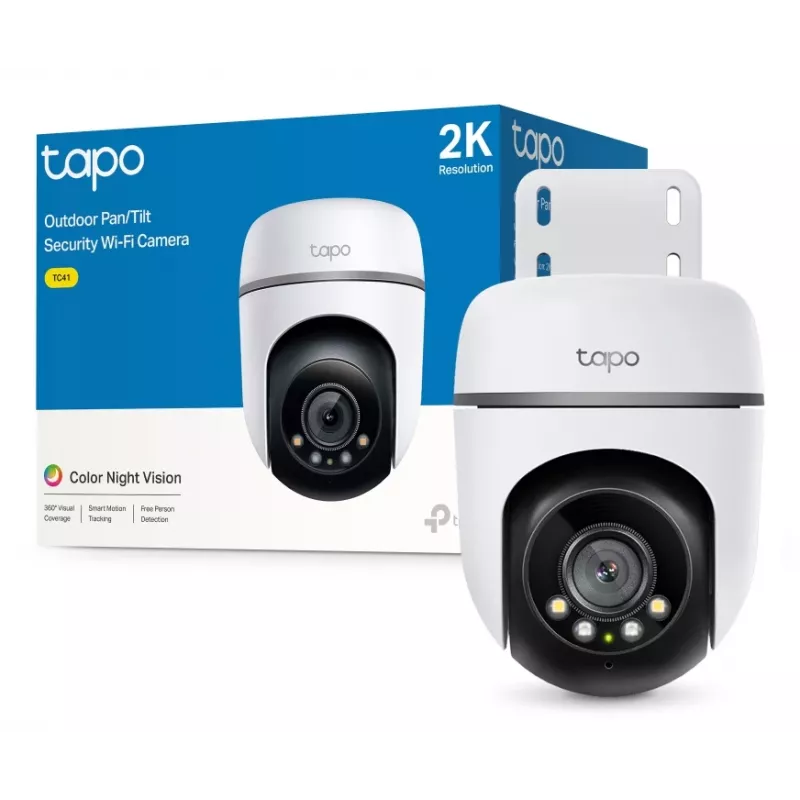 TP-Link Tapo TC41 V2 guľová IP bezpečnostná kamera interiér & exteriér 2304 x 1296 pixelov strop/stena/stĺp
