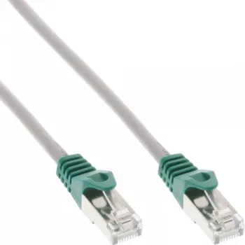 InLine Crossover PC-na-PC patch kábel SF/UTP Cat.5e sivý 0,3 m