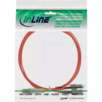 InLine optický duplexný kábel LC/SC 50/125µm OM2 0,5 m