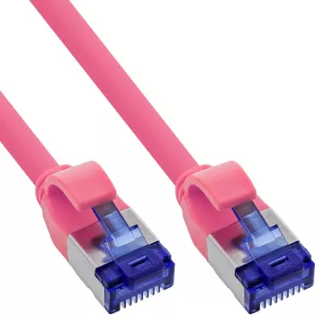 InLine 74955M sieťový kábel purpurový 0,5 m Cat6a S/FTP (S-STP)