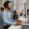 Káblový stereo headset HP Poly Mission 425 Classic USB, cez uši, 126 g