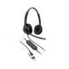 Káblový stereo headset HP Poly Mission 425 Classic USB, cez uši, 126 g