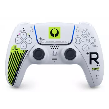Sony DualSense Wireless Controller - Marathon Limited Edition biela, zelená Bluetooth/USB gamepad analógový / digitálny Android, MAC, PC, PlayStation 5, iOS