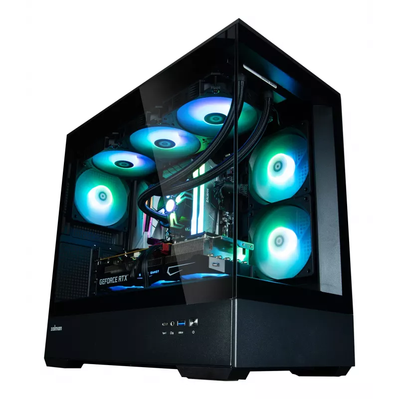 Zalman P30 Mini Tower čierna