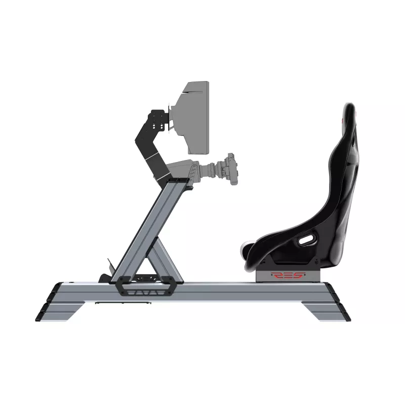 Res-Tech SMART COCKPIT + GT SEDADLO (BUNDLE), pretekársky kokpit, čierna, sivá, akrylonitril-butadién-styrén (ABS), hliník, 52 kg, Taliansko