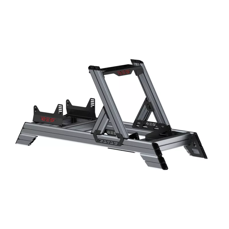 Res-Tech SMART COCKPIT, pretekársky kokpit, čierna, sivá, akrylonitril-butadién-styrén (ABS), hliník, 42 kg, Taliansko