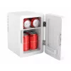 Mini chladnička s LED zrkadlom na líčenie Elle ESDAF01WHEU 6 l biela
