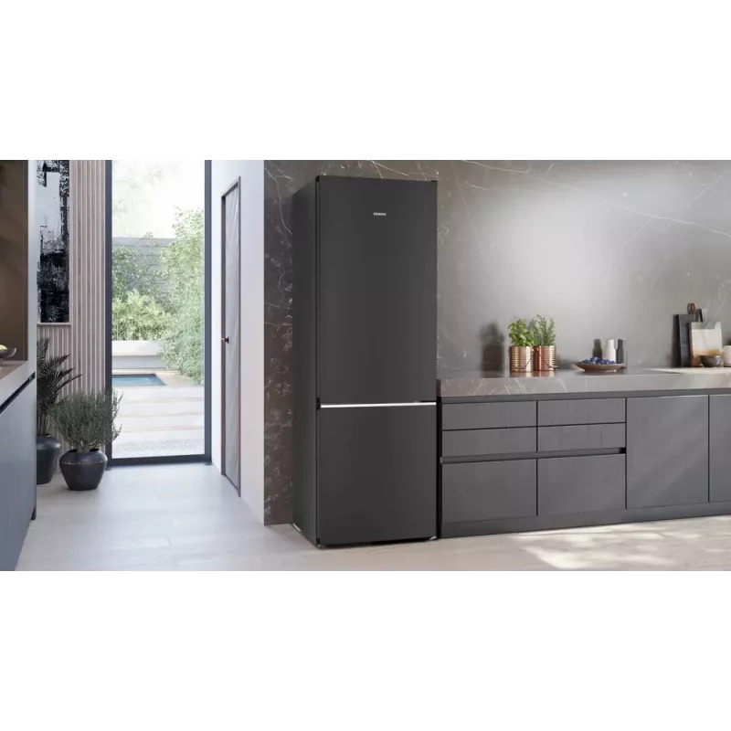 Siemens iQ500 KG49N4XAF chladnička s mrazničkou voľne stojaca 440 L čierna