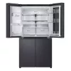 LG InstaView GMG960EVJE Side-by-Side chladnička voľne stojaca 638 L čierna