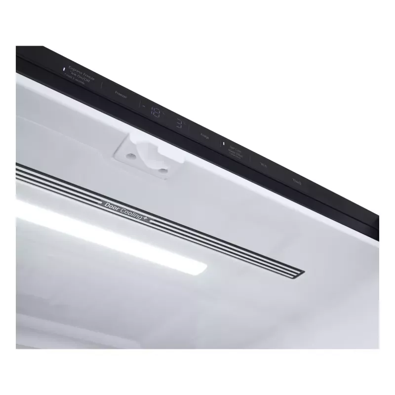 LG InstaView GMG960EVJE Side-by-Side chladnička voľne stojaca 638 L čierna