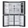 LG InstaView GMG960EVJE Side-by-Side chladnička voľne stojaca 638 L čierna