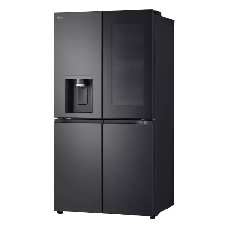 LG InstaView GMG960EVJE Side-by-Side chladnička voľne stojaca 638 L čierna