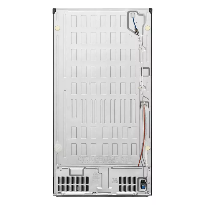 LG InstaView GMG960EVJE Side-by-Side chladnička voľne stojaca 638 L čierna