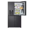 LG InstaView GMG960EVJE Side-by-Side chladnička voľne stojaca 638 L čierna