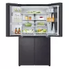 LG InstaView GMG960EVJE Side-by-Side chladnička voľne stojaca 638 L čierna