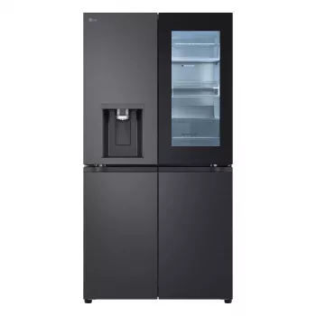 LG InstaView GMG960EVJE Side-by-Side chladnička voľne stojaca 638 L čierna