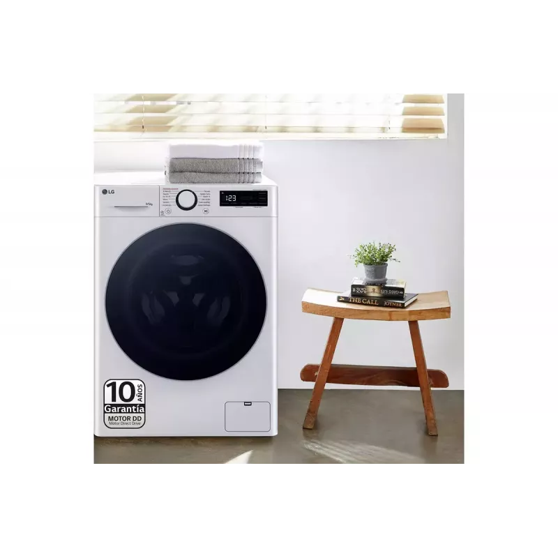 Práčka so sušičkou LG F2DR5S09A1W 5 kg