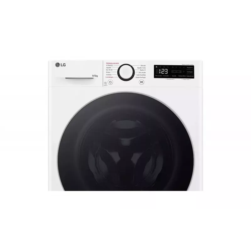 Práčka so sušičkou LG F2DR5S09A1W 5 kg