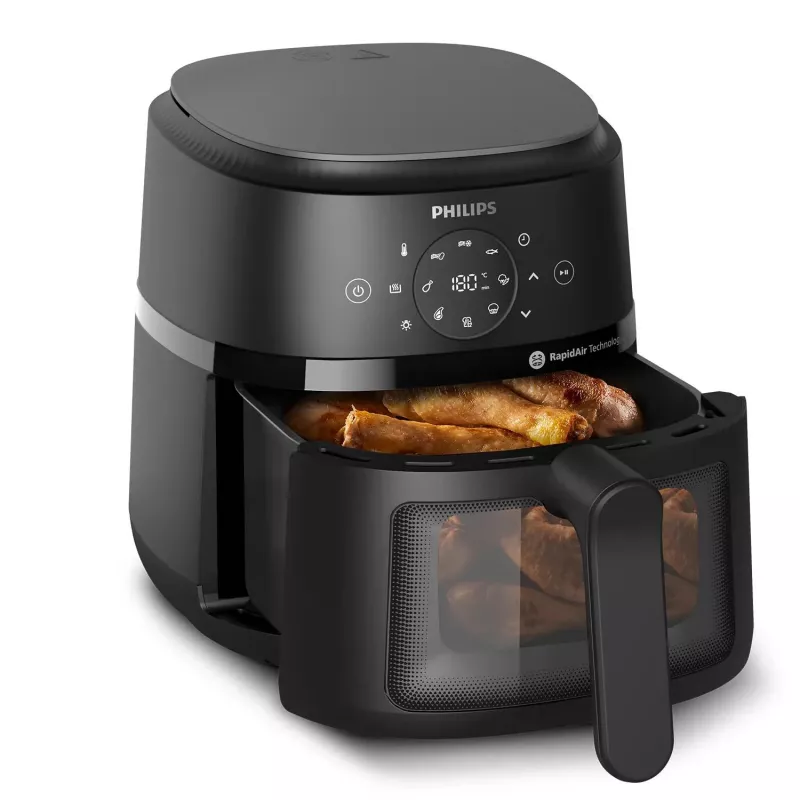 Philips 2000 series NA220/00 fritéza samostatná 4,2 L stojanová 1500 W teplovzdušná fritéza čierna