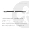 USB-C 40Gbps predlžovací kábel 1 m — club 3d, USB C na USB C, čierny
