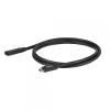 USB-C 40Gbps predlžovací kábel 1 m — club 3d, USB C na USB C, čierny