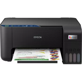 Inkjet multifunkčná tlačiareň Epson EcoTank ET-2861 — A4, 5760×1440 DPI, 33 ppm, Wi‑Fi, čierna