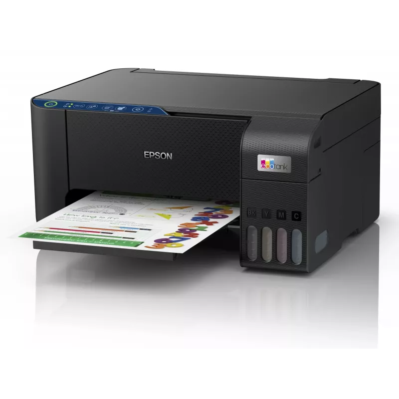 Inkjet multifunkčná tlačiareň Epson EcoTank ET-2861 — A4, 5760×1440 DPI, 33 ppm, Wi‑Fi, čierna