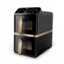 Philips 4000 Series Dual Stack Airfryer vertikálny kôš 10L stojanový 2750 W teplovzdušná fritéza čierna