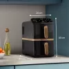Philips 4000 Series Dual Stack Airfryer vertikálny kôš 10L stojanový 2750 W teplovzdušná fritéza čierna