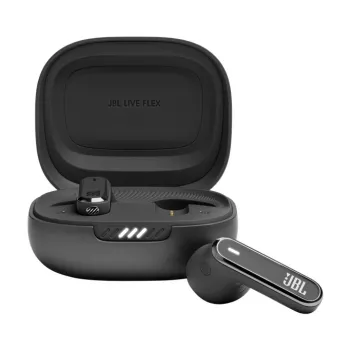 JBL LIVE FLEX headset True Wireless Stereo (TWS) in-ear hovory/hudba Bluetooth čierny
