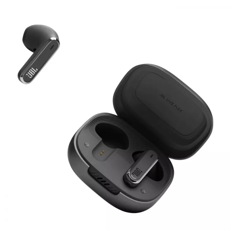JBL LIVE FLEX headset True Wireless Stereo (TWS) in-ear hovory/hudba Bluetooth čierny