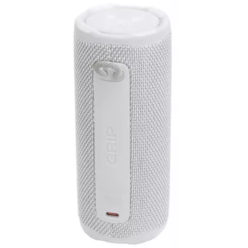 Mono reproduktor JBL Grip Mono biela — 16 W RMS, Bluetooth, USB-C, integrovaná batéria