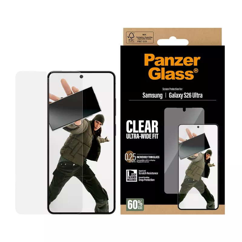 PanzerGlass ® ochrana displeja Samsung Galaxy S26 Ultra | Ultra-Wide Fit s EasyAligner