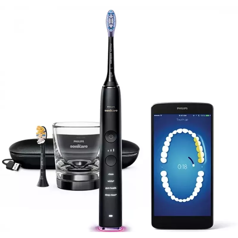 Philips Sonicare DiamondClean Smart DiamondClean Smart HX9917/89 sonická zubná kefka + 2 hlavice a aplikácia