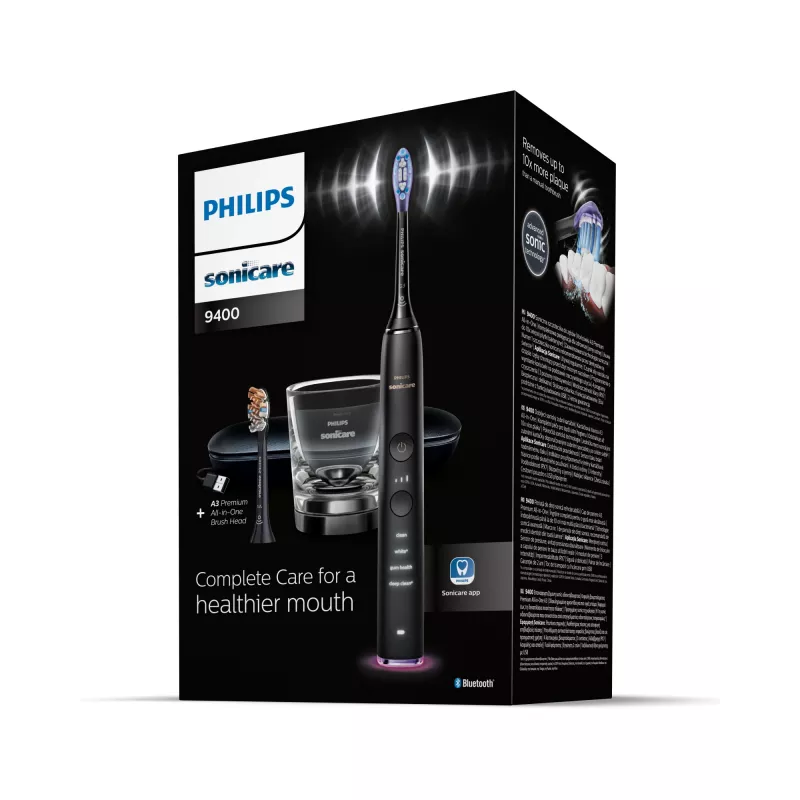 Philips Sonicare DiamondClean Smart DiamondClean Smart HX9917/89 sonická zubná kefka + 2 hlavice a aplikácia