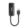 Lindy HDMI 8K60 na DisplayPort 1.4 konvertor, 0,157 m, HDMI Type-A (štandard), DisplayPort, konektor samec, konektor samica, rovný