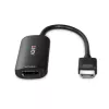 Lindy HDMI 8K60 na DisplayPort 1.4 konvertor, 0,157 m, HDMI Type-A (štandard), DisplayPort, konektor samec, konektor samica, rovný