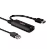Lindy HDMI 8K60 na DisplayPort 1.4 konvertor, 0,157 m, HDMI Type-A (štandard), DisplayPort, konektor samec, konektor samica, rovný