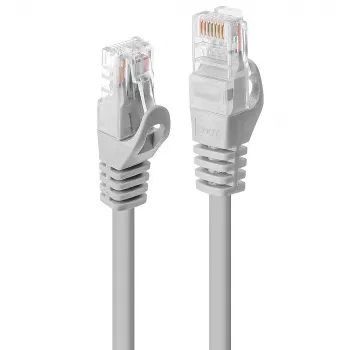 Lindy 48166 sieťový kábel sivý 7,5 m Cat6 U/UTP (UTP)