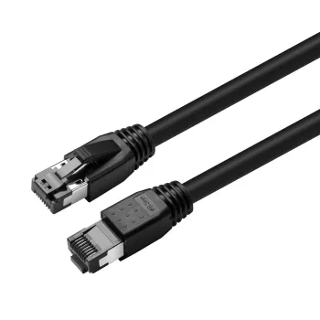 Microconnect MC-SFTP8005S sieťový kábel čierny 0,5 m Cat8.1 S/FTP (S-STP)