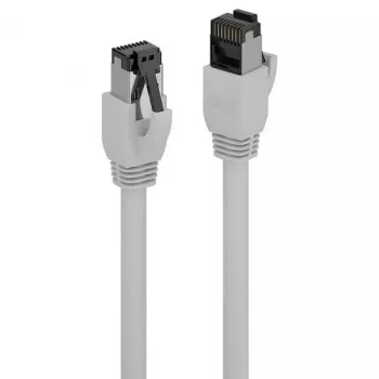 Lindy 1.5m Cat.8.1 S/FTP LSZH kábel, sivý, 1,5 m, Cat8.1, S/FTP (S-STP), RJ-45, RJ-45, sivý