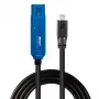 Lindy 5m USB 3.2 Gen 1 C/A Active Extension Pro, 5 m, USB C, USB A, USB 3.2 Gen 1 (3.1 Gen 1), čierny