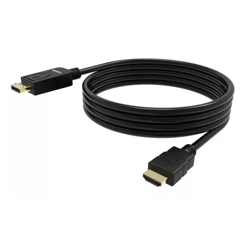 Video kábel adaptér VISION TC 2MDPHDMI8K/BL — 2 m DisplayPort na HDMI, 6 mm, čierny