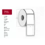 Rolka etikiet Capture CA-LB3041 — biele termo etikety, priemer 10,2 cm, 10,2×7,4 cm, 750 etikiet/rolka