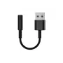 Equip 147945 audio kábel 0,15 m 3,5 mm USB Type-A čierny