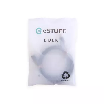 eSTUFF ES604280-BULK USB kábel USB 2.0 2 m USB C čierny